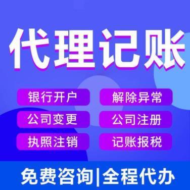 静安区代理记账相关产品推荐